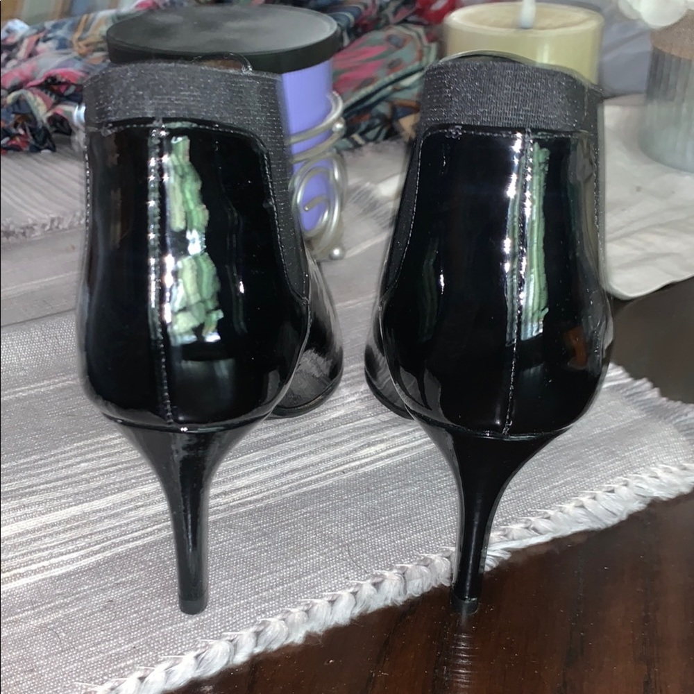 Alberto Guardian Black Heeled Boots with Patent Finish size 35 - Picture 5 of 8